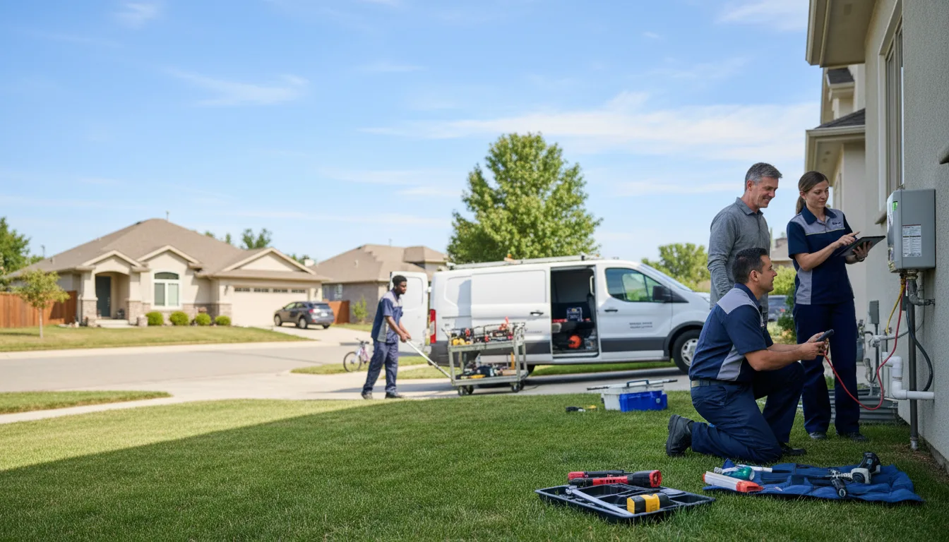 Tankless water heater service in Deer Park, TX